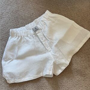 PARKE linen shorts — Never been worn